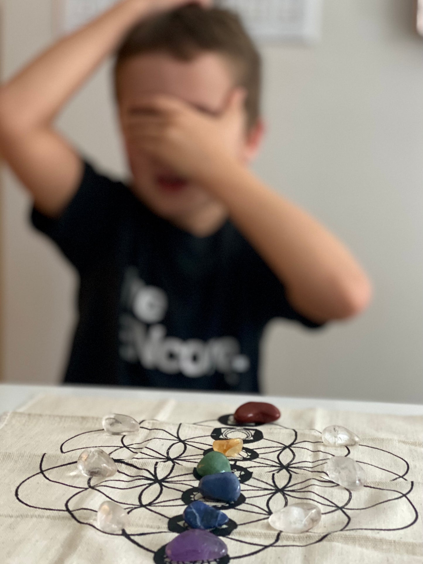 7 Chakra Crystal Grid Kit - Balance