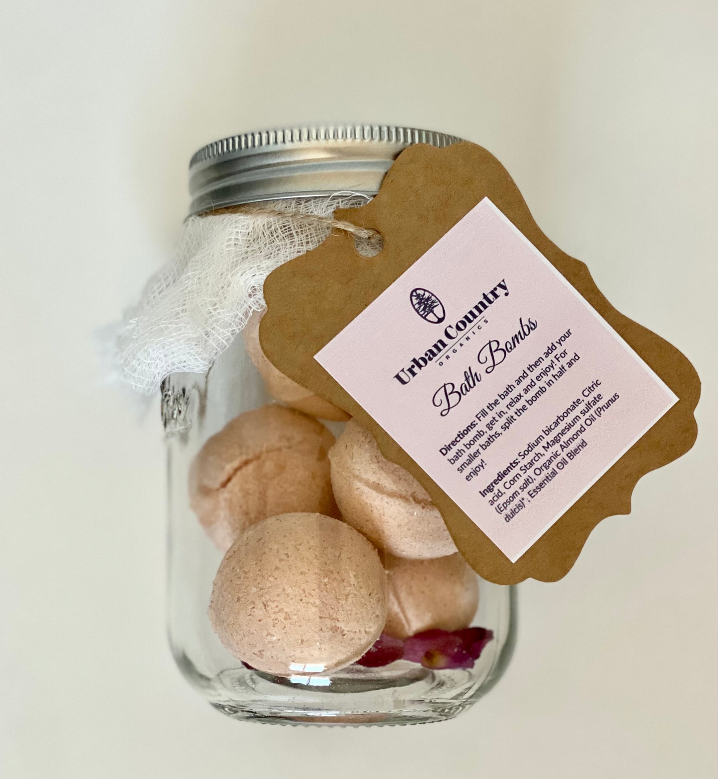 Bath Bombs Jar