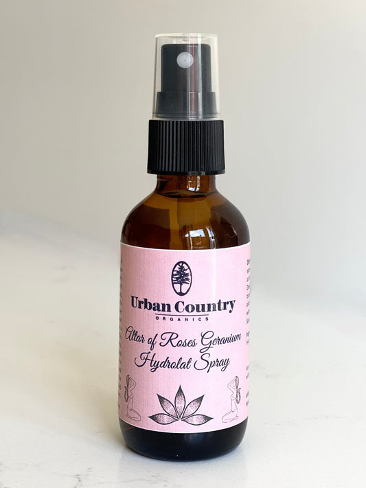 Urban Country Organics - Rose Geranium Hydrolat Spray