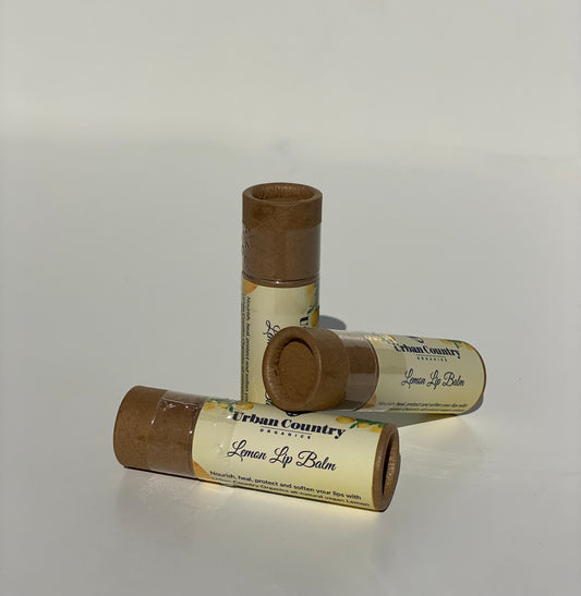 Urban Country Organics Lemon Vanilla Lip Balm