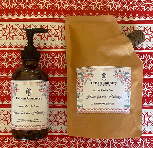 Urban Country Organics "Home for the Holidays" Luxury Castile Soap