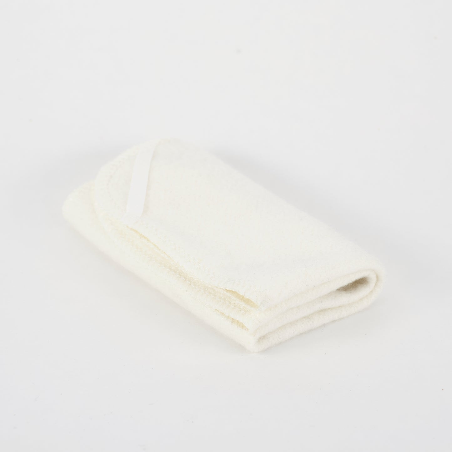 White Hemp+Bamboo Beauty Cloth Wipes, facial cloth, wash cloth, makeup wipe, oil cleansing, hankie - 11"x10"