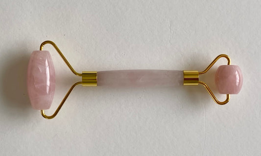 Rose Quartz Crystal Facial Roller