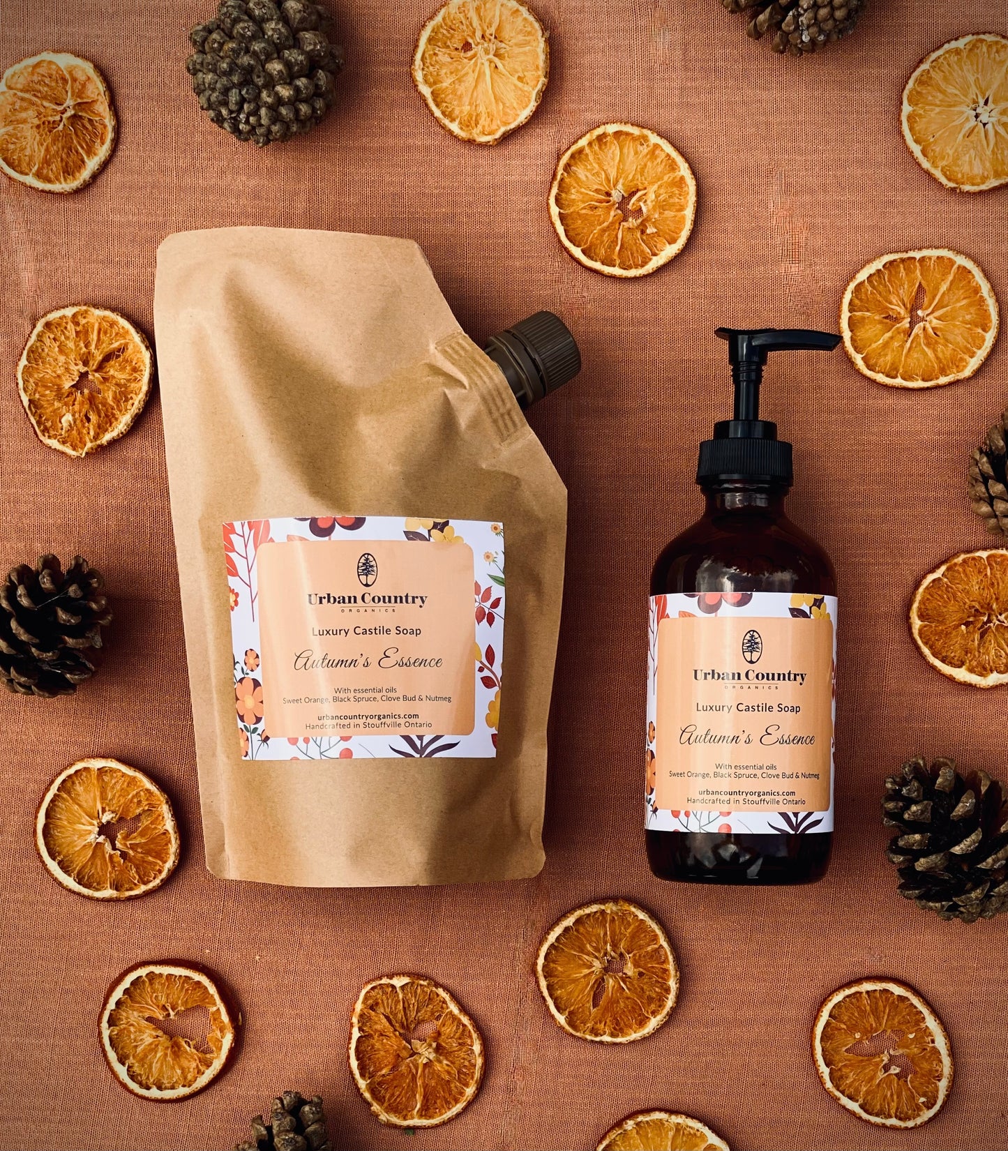 Urban Country Organics "Autumn's Essence" Luxury Castile Soap