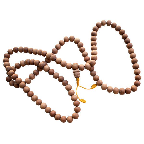 Sandalwood Japa Mala Necklace