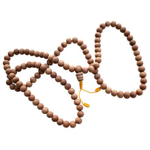 Load image into Gallery viewer, Sandalwood Japa Mala Necklace
