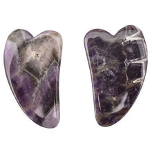 Load image into Gallery viewer, Urban Country Organics - Amethyst Crystal Roller and Gua Sha Set
